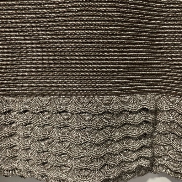 Silver Sparkle Holiday Dress - Picture 4 of 5